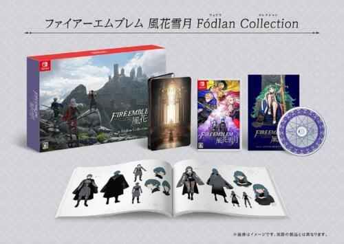 Fire Emblem Three Houses Fódlan Collection JP Edition with Steelbook + Music CD and Artbook [No Game]